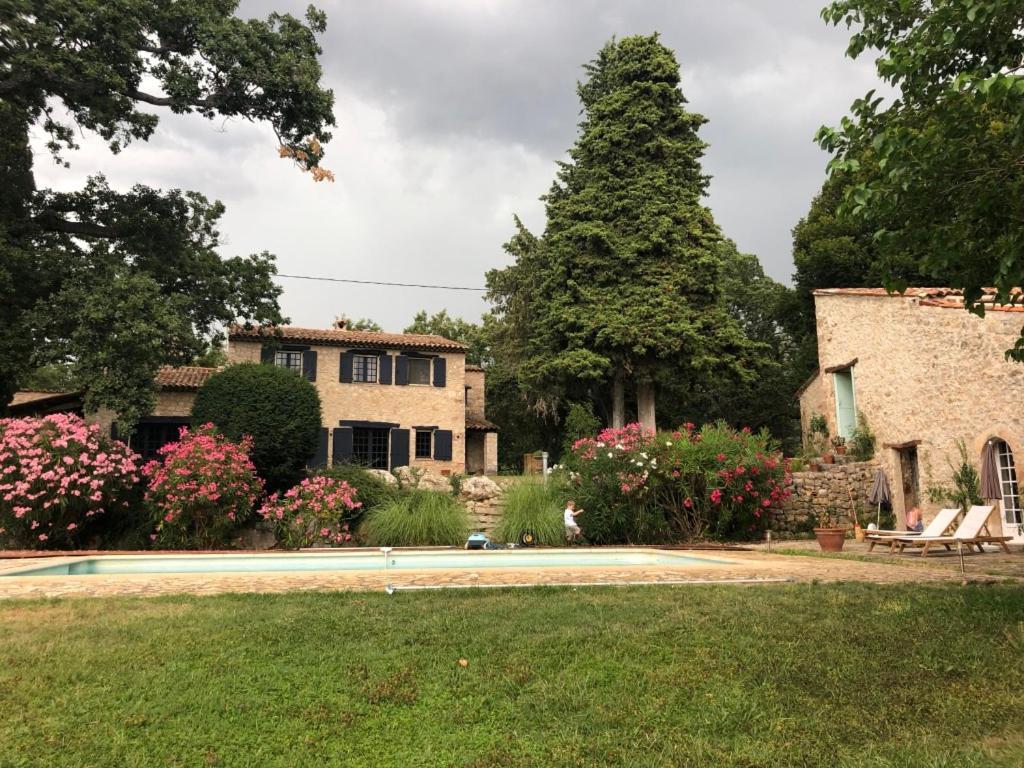 Ferme Le Pavillon Bed & Breakfast Bargemon Dış mekan fotoğraf